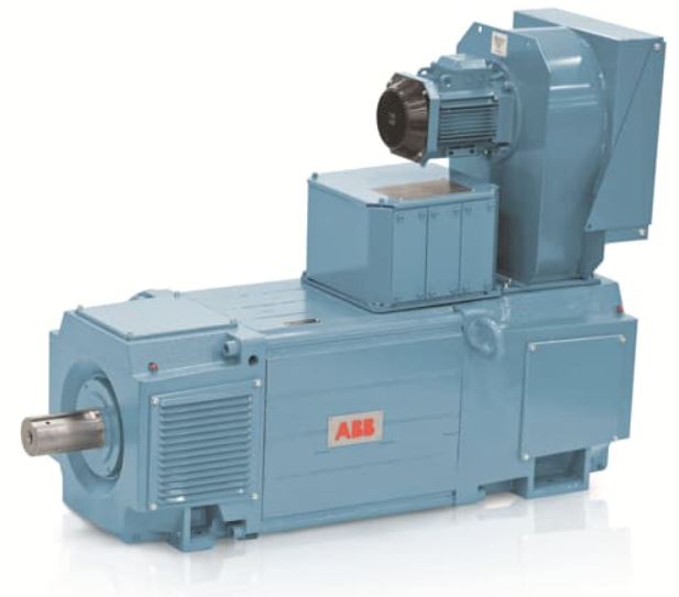 موتورهای الکتریکی  DCیا الکتروموتور (Electric motors DC) برند ABB  در سری DMI اراِئه می شوند